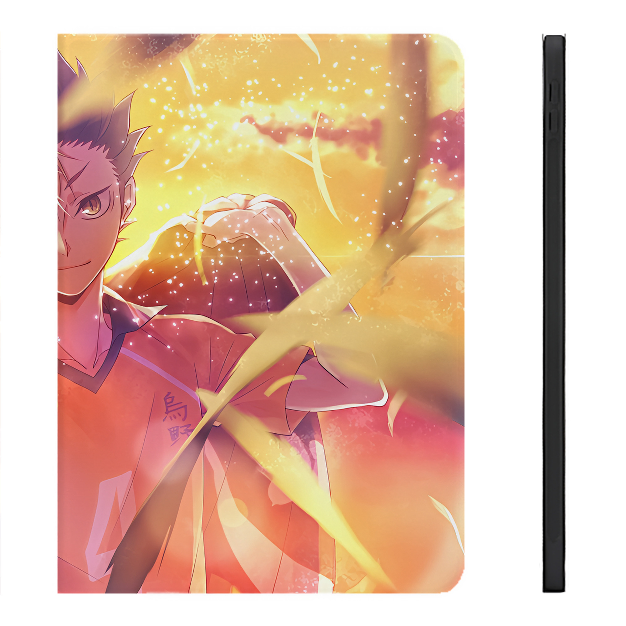 （画像用） ハイキュー!! Haikyu!! IPadケース ペンホルダー付き ブックスタイルデザイン